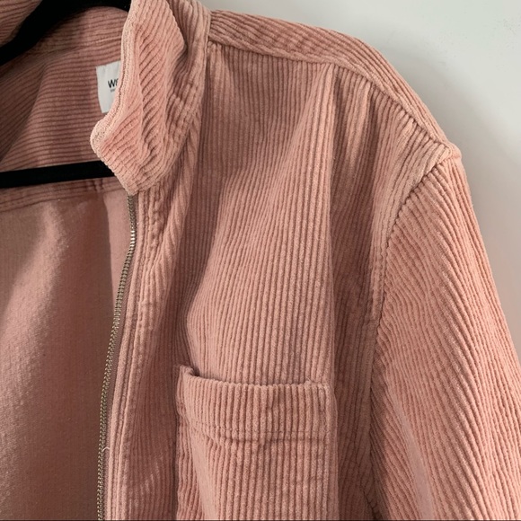 Wesc Pink Corduroy Oversized Jacket Men’s Size XL Women’s Size XXL - Picture 4 of 10